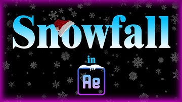 How to create Snowfall in Adobe After Effects