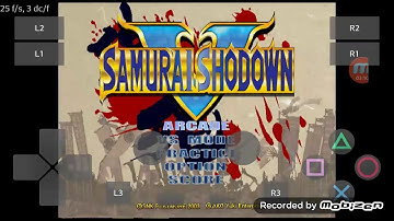 PlayStation2 PS2 Android Emulator Play! v0.30 Samurai Shodown V Game Play