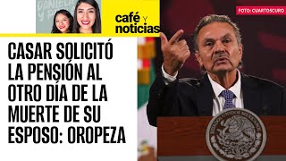 #CaféYNoticias¬ Pemex reitera acusaciones contra Casar por pensión. Ella apunta "infamia" de AMLO