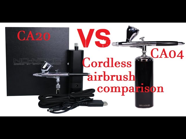 Casubaris Cordless Airbrush Kit with rechargeable auto stop dual