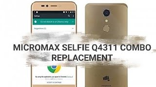 Micromax Selfie 2 (Q4311) COMBO/ Display replacement screenshot 5