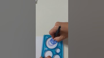 The most beautiful pattern~ Spirograph Ruler, Ideal pattern. #Spirograph #shorts #2024