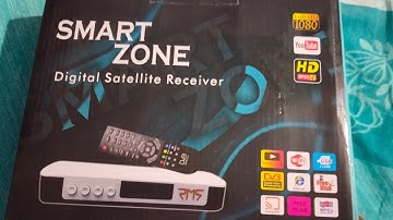 New Mpg4 sat top Box 🎁 unboxing smart zone sat top Box ☑️🎁 unboxing||Star free dish 📡