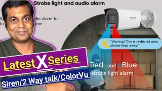 HIKVISION Latest Siren inbuilt 2 way talk colorvu Camera!! Hikvision  latest Colorvu Camera 