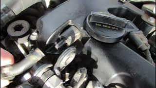 Hyundai Sonata 2.4 PCV Valve Removal