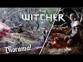 ⚔️ Ultra-Realistic Diorama from The Witcher! LED FIRE lighting & 3D Printer! ⚔️ | Anycubic Photon