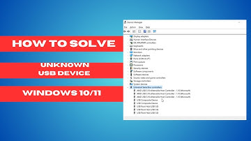 How To Fix Unknown USB Device (Device Descriptor Request Failed) Windows 11