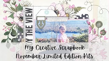 Enjoy The View - My Creative Scrapbook November Limited Edition Kits