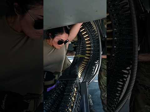 Airmen Load 20mm Rounds into the Mighty F-15C Eagle