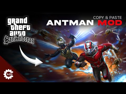 Install GTA San Antman Mod For PC | Just Copy & Paste | 100% Working #cosmicmods #gtasanantmanmod