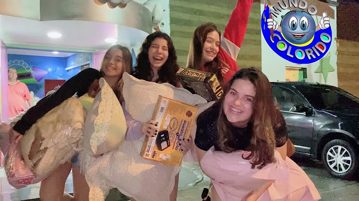 PASSAMOS A NOITE EM UMA SUPER CASA DE FESTA
