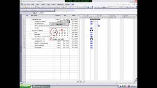 Section 3 1start and finish time of tasks screenshot 4
