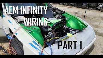 AEM Infinity Universal Wiring Harness install Part 1