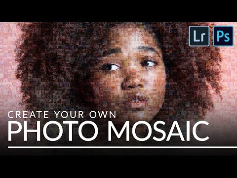 How to Create a Photo Mosaic in Lightroom & Photoshop