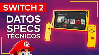 SWITCH 2:  DATOS y SPECS TÉCNICOS + Fecha ⚡  | Jugamer