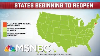 All 50 States Set To Partially Reopen As Number Of COVID-19 Death Surpass 92,000 | MTP Daily | MSNBC