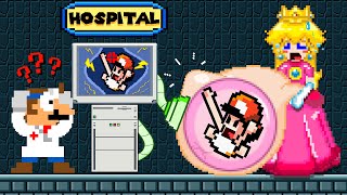 What Happened to Peach's PREGNANT With Doctor Mario?| Game Animation