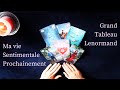 Ma vie sentimentale dans lavenir proche  grand tableau lenormand