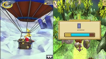 Final Run Snow Temple vs Run away from temple lost jungle