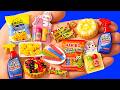 17 DIY Miniature Granola Bar Miniature Smilies Pie Tart Miniature Haribo Miniature OxiClean Lip Balm
