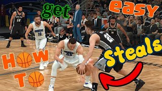 How do you get easy steals in NBA 2K21