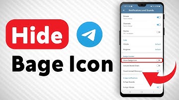 How To Hide The Badge Icon In Telegram - Full Guide
