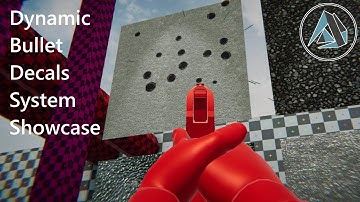 Dynamic Bullet Decals System Showcase (Asset Store) (Unity3D) (Aligned Games) (System)