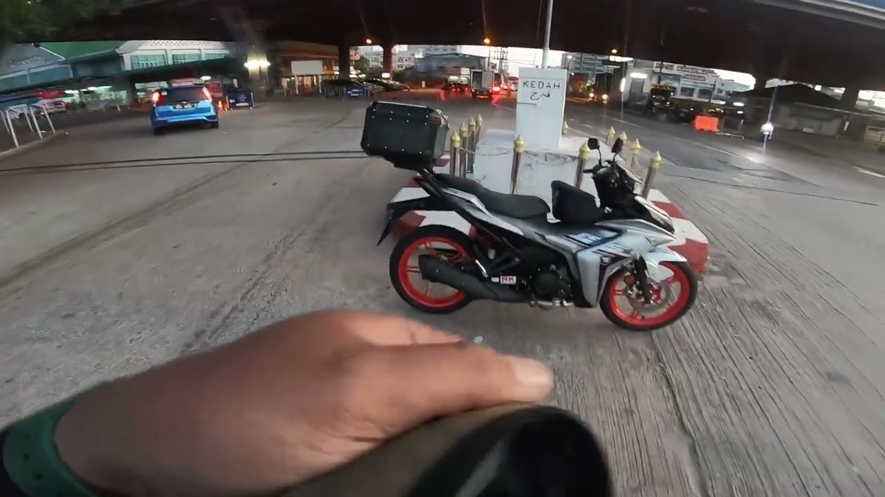MASUK THAILAND DENGAN Y16ZR KALI PERTAMA SELAMA INI