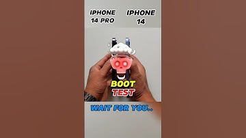 iPhone 14 Pro vs iPhone 14: Boot Speed SHOWDOWN! ⚡