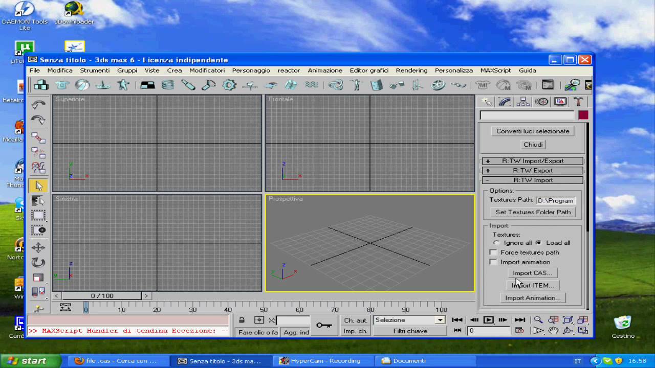 Problema 3ds max file .cas - YouTube