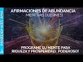 Afirmaciones de ABUNDANCIA mientras duermes! Programe su mente para riqueza y prosperidad. PODEROSO!