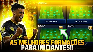 BUGADAS MELHORES FORMAÇÕES PRA INICIANTES NO FIFA MOBILE 23