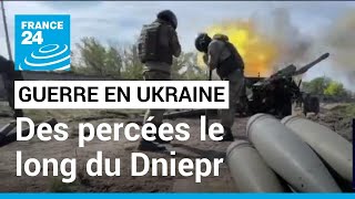 Guerre en Ukraine : Kiev avance le long du Dniepr • FRANCE 24