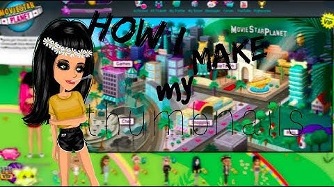 How I Make my Thumbnails || MSP || sugaryxheaven