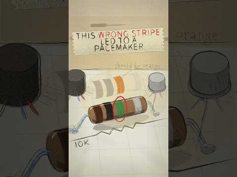 How a Wrong Color Stripe Led to a Pacemaker Under the Skin #inventions #science #history