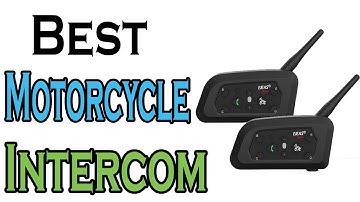 TOP 5 BEST Motorcycle Intercom Review 2025