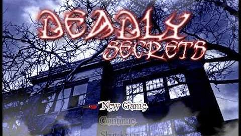 RPG Maker Horror: Deadly Secrets- Title Screen