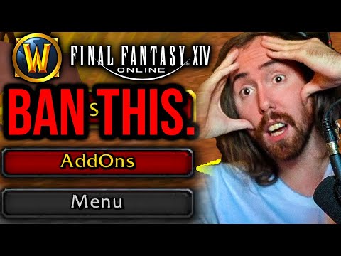 Should WoW & FFXIV Addons be BANNED!? | Asmongold Reacts