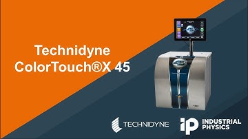 Advanced Color Measurement with Technidyne ColorTouch®X 45