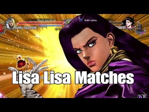 Jojos Bizarre Adventure All Star Battle R : Learning Lisa Lisa