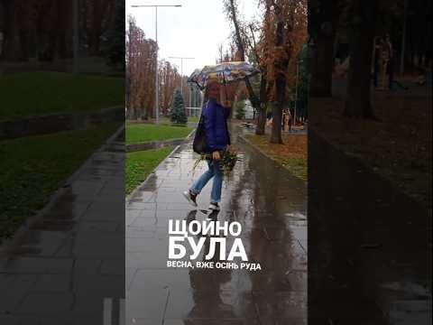 ЗЛИВА | ДОЩ | ЩОЙНО БУЛА ВЕСНА, ВЖЕ ОСІНЬ РУДА #злива #дощ #джамала #осіньруда #shorts #pianoboy
