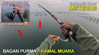 Mancing Di Sarang Ikan MISTERIUS‼️Bagan Purma Kamal Muara Jakarta Utara || Mancing Gaes
