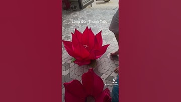 Lồng đèn hoa sen 80cm