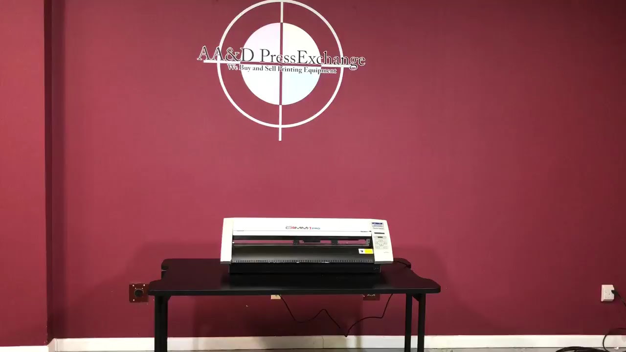 Roland Camm1 Pro Vinyl Cutter YouTube