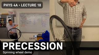 PHYS 4A - Lecture 18 - Optional Rigid Body Motion Topics, including Precession