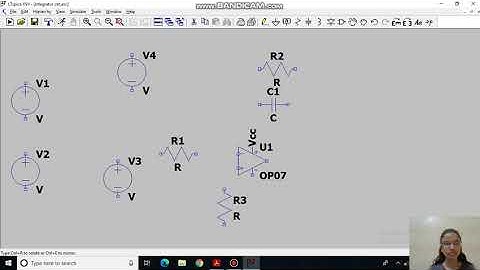 Design of Integrator circuit using opamp in LTspice