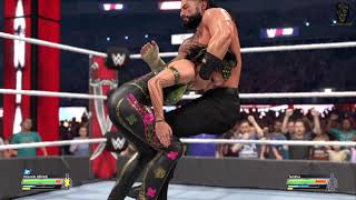 Roman rings VS Jatni girl wwe full highlight match raw @WWE #wwe2k23 #wwe #wwe #smackdown #raw