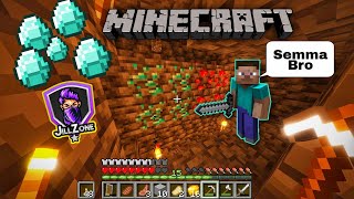 Minecraft Tamil || 😁 I Found Diamonds, Gold 😍 || JILL ZONE 2.0