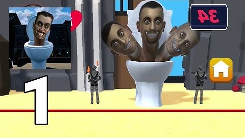 Skibidi Bop Dop Yes Toilet - Gameplay Walkthrough part 1 (iOS, Android)