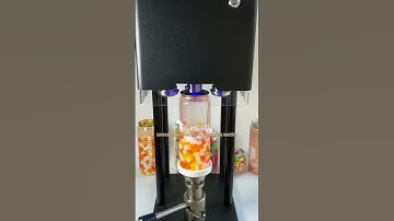 canseamax semiautomatic can sealer #canseamax #cansealingmachine #can #plasticbottle #machinefactory